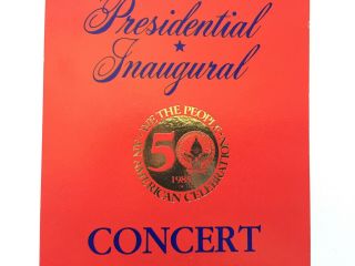 1985 President Ronald Reagan Inauguration Inaugural Concert Medical Pass 3