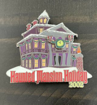 Disney Haunted Mansion Holiday 2002 Pin Decorated As Nightmare Before Christmas