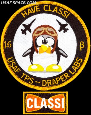 Usaf Test Pilot School Class 2016b - Have Classi -,  Pocket Tab - Patch Set