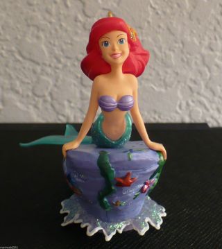 Ariel The Little Mermaid Hallmark Ornament With Sound " Part Of Your World "