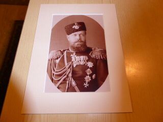 Tsar Alexander Iii Of Russia Romanov Romanoff Mounted Photograph