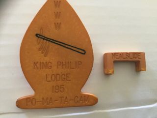 Order Of The Arrow Oa King Philip Lodge 195 Older Neal Slide - W