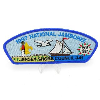 1997 Boy Scout Jersey Shore Council Shoulder Patch Bsa Csp National Jamboree 341