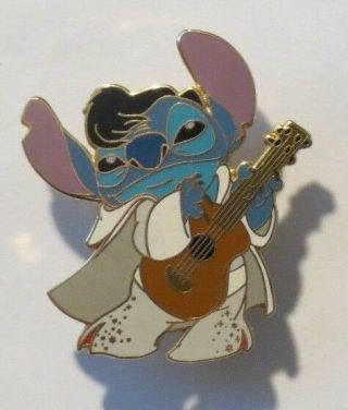 Disney Stitch As Elvis Set Stitch Guitar Off Left Shoulder Le 1000 Pin
