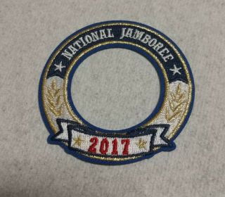 2017 Bsa National Jamboree World Crest Ring Patch