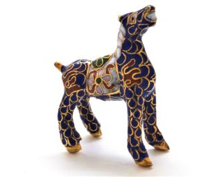 Vintage Chinese Cloisonne Horse.  Hand Made Lovely Collectible