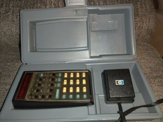 Vintage Hp - 35 Led Scientific Calculator With Case