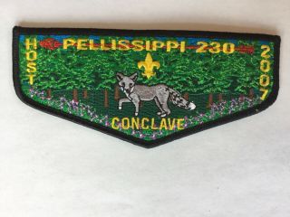 Pellissippi Lodge 230 2007 Conclave Host Pocket Flap