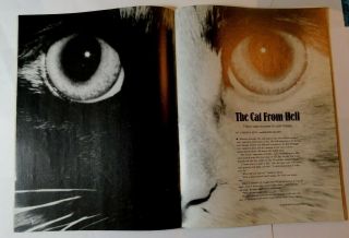 Vintage Gent December 1977 - Stephen King " The Cat From Hell " (short Story) Htf