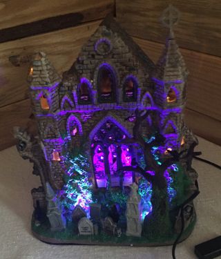 Lemax Spooky Town Gothic Ruins Vintage Retired 65342