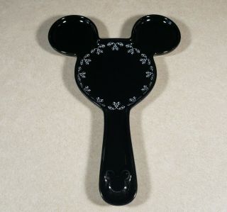 Authentic Disney Parks Black And White Mickey Mouse Ears Spoon Rest