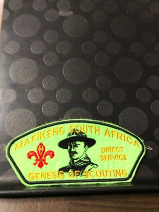 Direct Service South Africa Ta - 2 Mafikeng,  Genesis Of Scouting Shoulder Patch Bv
