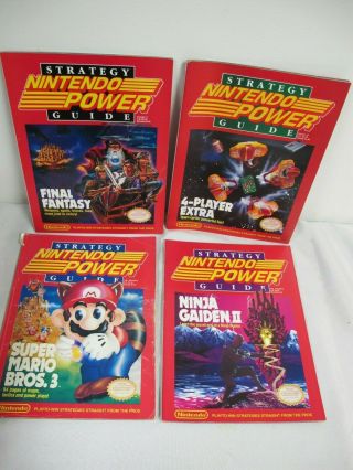 Vintage Nintendo Power Strategy (4) Vol 
