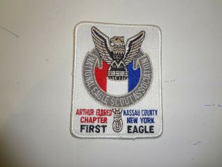 Boy Scout - Eagle Scout Patch - Arthur Eldred Chapter - T.  R.  Council First Eagl