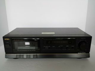 Vintage Aiwa Ad - F270 Stereo Cassette Deck Player Recorder One Owner Ex Cond