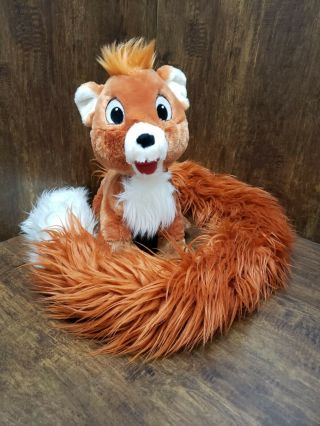 The Fox And The Hound Todd Plush Extra Long Soft Tail Disney Parks Exclusive
