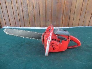 Vintage Homelite Xl12 Chainsaw Chain Saw With 16 " Bar