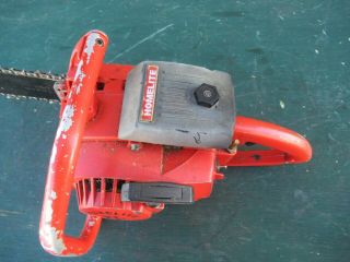 Vintage HOMELITE XL12 Chainsaw Chain Saw with 16 