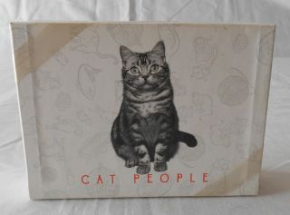Cat People Note Cards Keep It Box Of 20 Notecards 4 Subjects W/envelopes