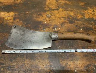 Vintage F.  Dick Meat Cleaver Butcher Knife