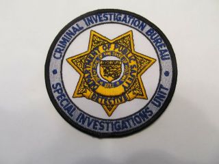 Arizona State Highway Patrol Special Investigations Unit Patch