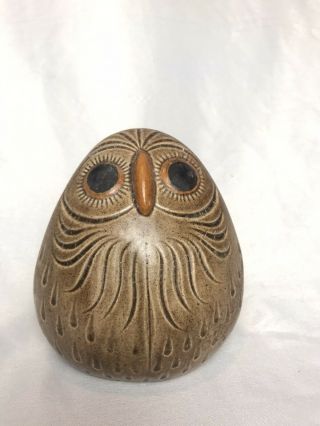 Vintage Mid Century Modern Decorative Ceramic Owl Figurine