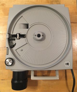 Vintage Kodak Ektagraphic Af - 3 Slide Projector W Lens Remote Box