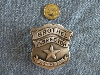 Brothel Inspector Las Vegas (badges Of The Old West)