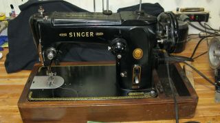 Vintage 1950s Singer Model 306k Sewing Machine