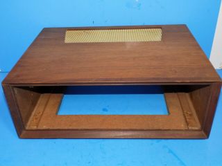 Vintage Hh Scott Wood Amplifier Receiver Cabinet