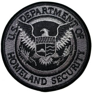 Ice Hsi Ins Atf Fbi Dea Dss Cbp Usfs Cia Special Agent Federal Police Patch