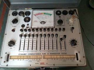 Vintage EICO Model 666 Dynamic Conductance Tube and Transistor Tester 3