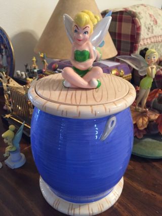 Disney Tinkerbell Cookie Jar Tinker Bell From Peter Pan