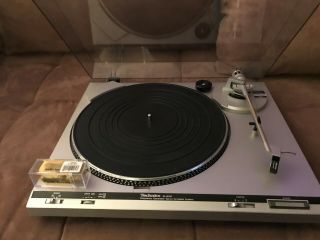 Vintage Technics Sl - B100 Turntable - Belt - Audio - Technica At311ep