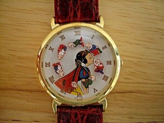 Disney Store Exclusive Snow White And The Seven Dwarfs Kissing Watch By Pedre