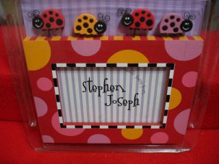 Stephen Joseph Ladybug Theme Photo Frame For A 3.  5 " X5 " Photo