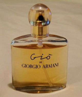 Gio De Giorgio Armani Edp Eau De Parfum 1.  15 Fl Oz Vintage Perfume Spray