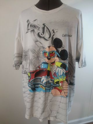 Vintage Disney T Shirt Unisex Mickey 