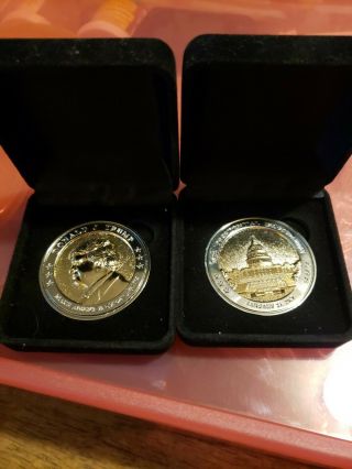 President Donald J.  Trump Limited Edition Inauguration Commemorative Coin Set