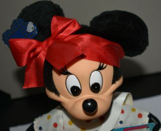 Minnie Mouse Tourist Disney Applause 11 " Vintage 80 