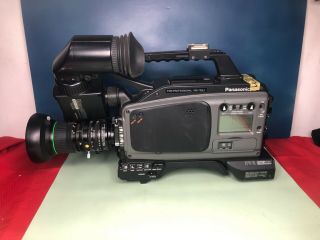 Vintage Panasonic Ag - Dp800 Svhs 3ccd Profesional Video Camera Camcorder/case