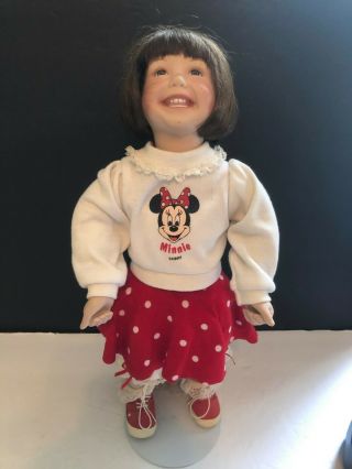 Ashton Drake Titus Tomescu - Porcelain Walt Disney World Girl Doll - 16 " Minnie