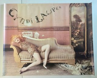 Promo Poster Cyndi Lauper True Colors 1986 Vintage Orignal 45x36