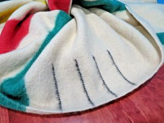 Vintage Early’s Witney Point Wool Blanket 72 X 80 " It 