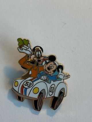 Dlr All Roads Lead To Happiest Homecoming On Earth Herbie Goofy Disney Pin (b1)