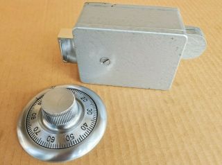Vintage Sargent And Greenleaf S&g 6535 4 - Wheel Vault Lock,  Indirect Drive