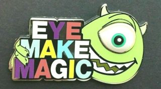 Wdw - 3d Cast Member Eye Make Magic - Mike - Monster 