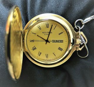 Vintage Presentation Bulova Accutron Pocket Watch 92568: Keeps Time