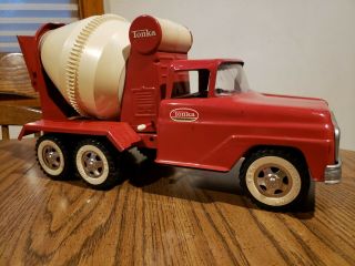 Vintage Tonka Truck.  Concrete Cement Mixer Truck.  Early 1960s. 2