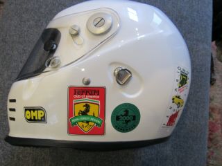 Agv Omp Vintage Racing Helmet - Premium Vision - S - Full Face - Ferrari Club